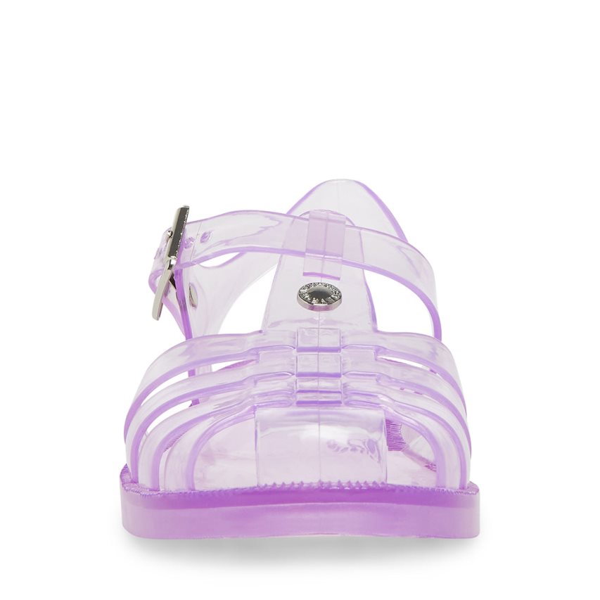 Purple Steve Madden Bryn Women's Flat Sandals | PH 3581GVQ